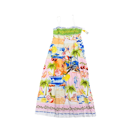 Dress Casual Maxi By C And C In Multi, Size:M