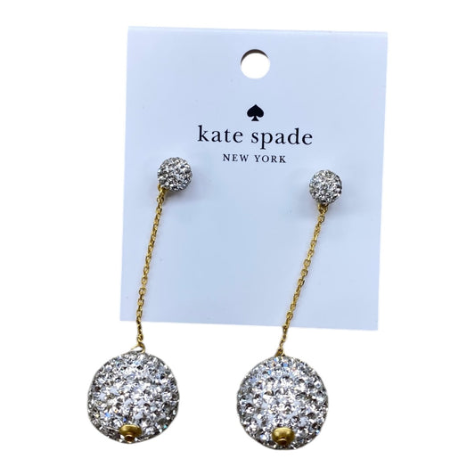 Earrings Designer By Kate Spade In Gold & Silver