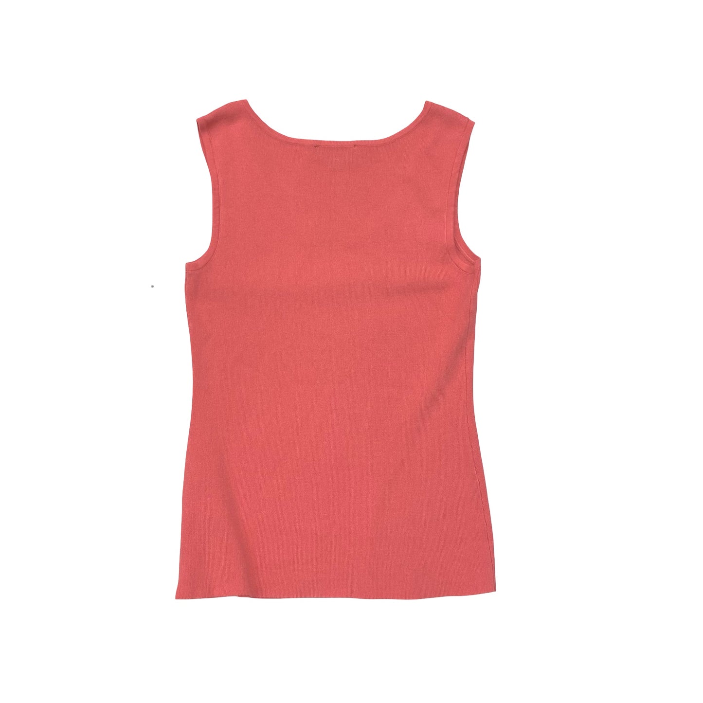 Top Sleeveless By Tahari In Pink, Size:Xs