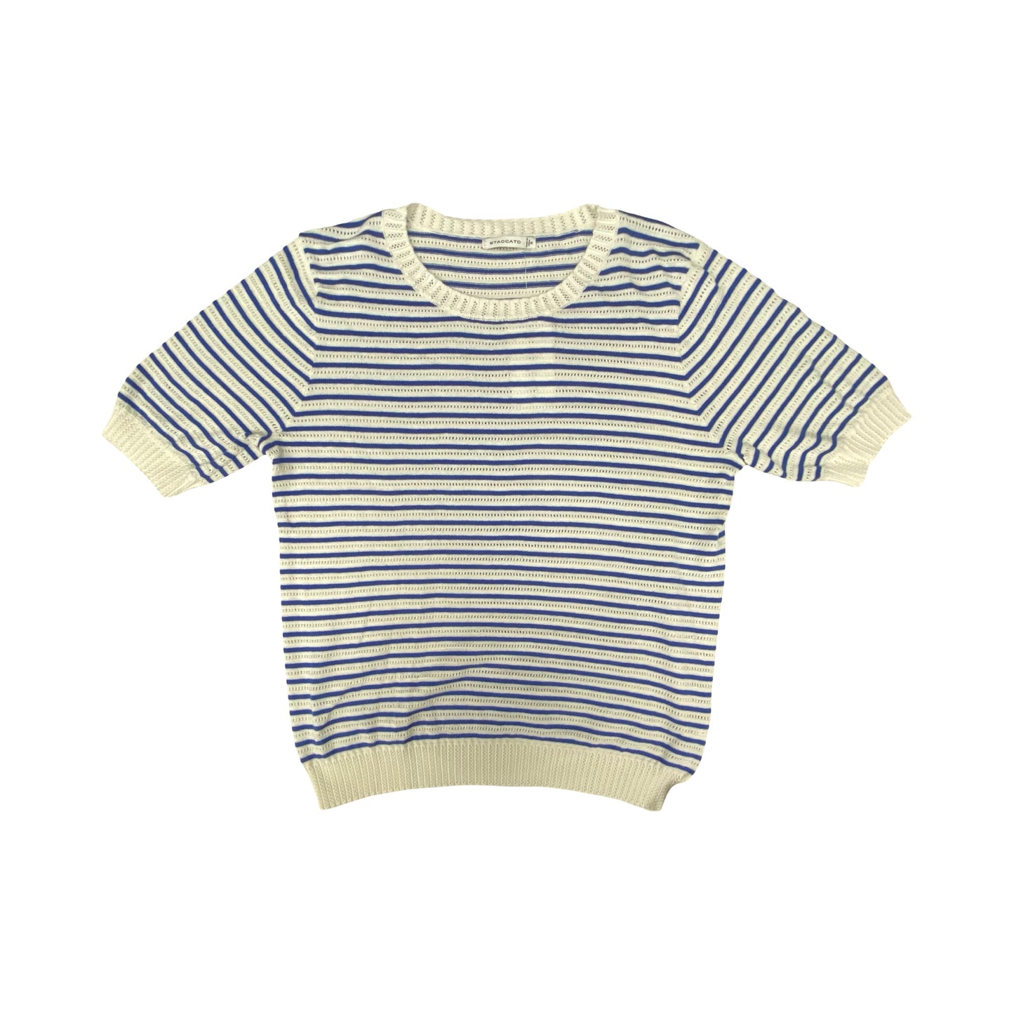 Sweater Ss By Staccato In Striped Pattern, Size:S