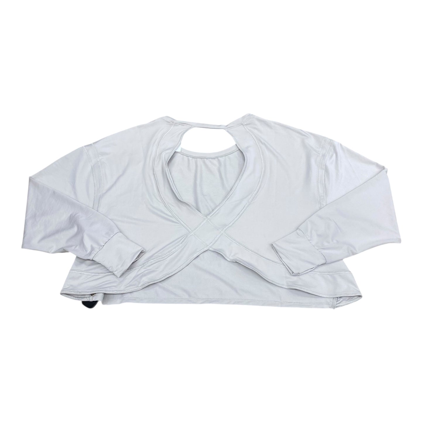 Athletic Top Ls Crewneck By Gottex In Taupe, Size:S