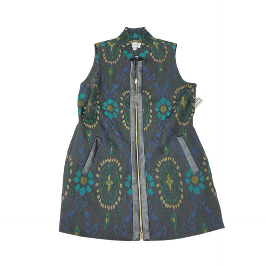 Dress Casual Midi By Per Se In Multi, Size:Xl