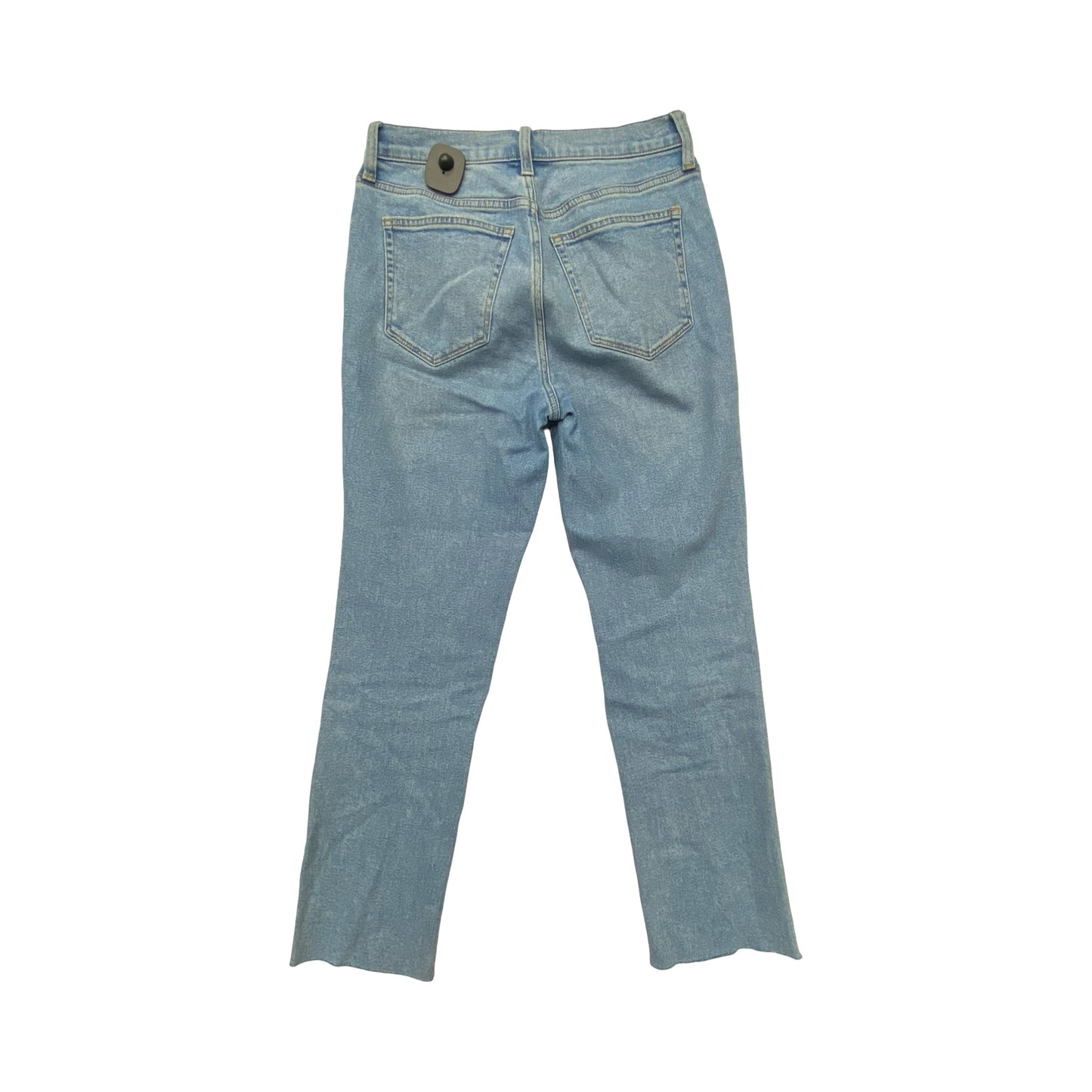 Jeans Straight By J. Crew In Blue Denim, Size:4