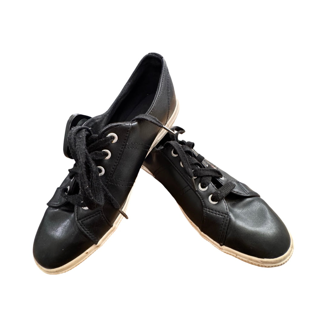 Shoes Sneakers By Superga In Black, Size:6.5