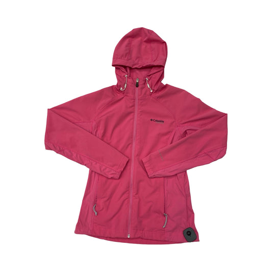 Athletic Jacket By Columbia In Pink, Size:S
