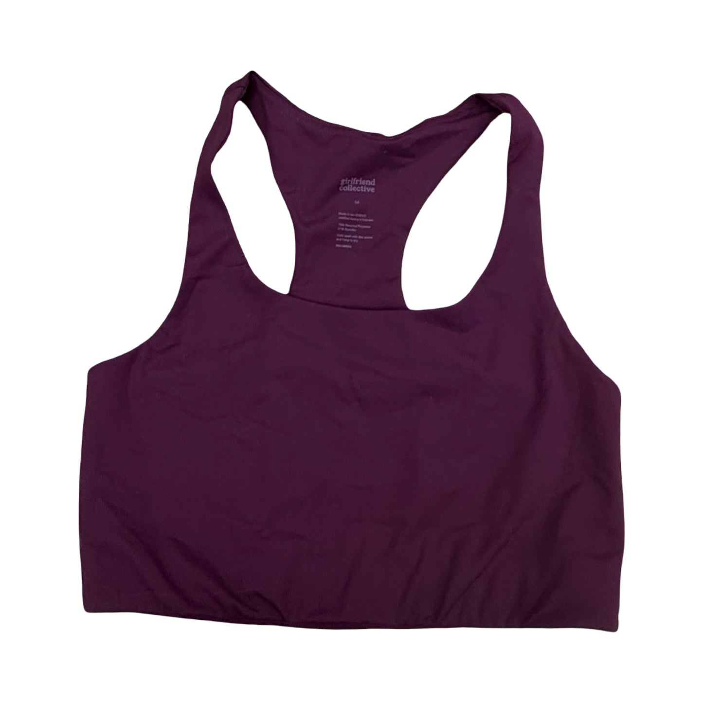 Athletic Tank Top By Girlfriend Collective In Purple, Size:M