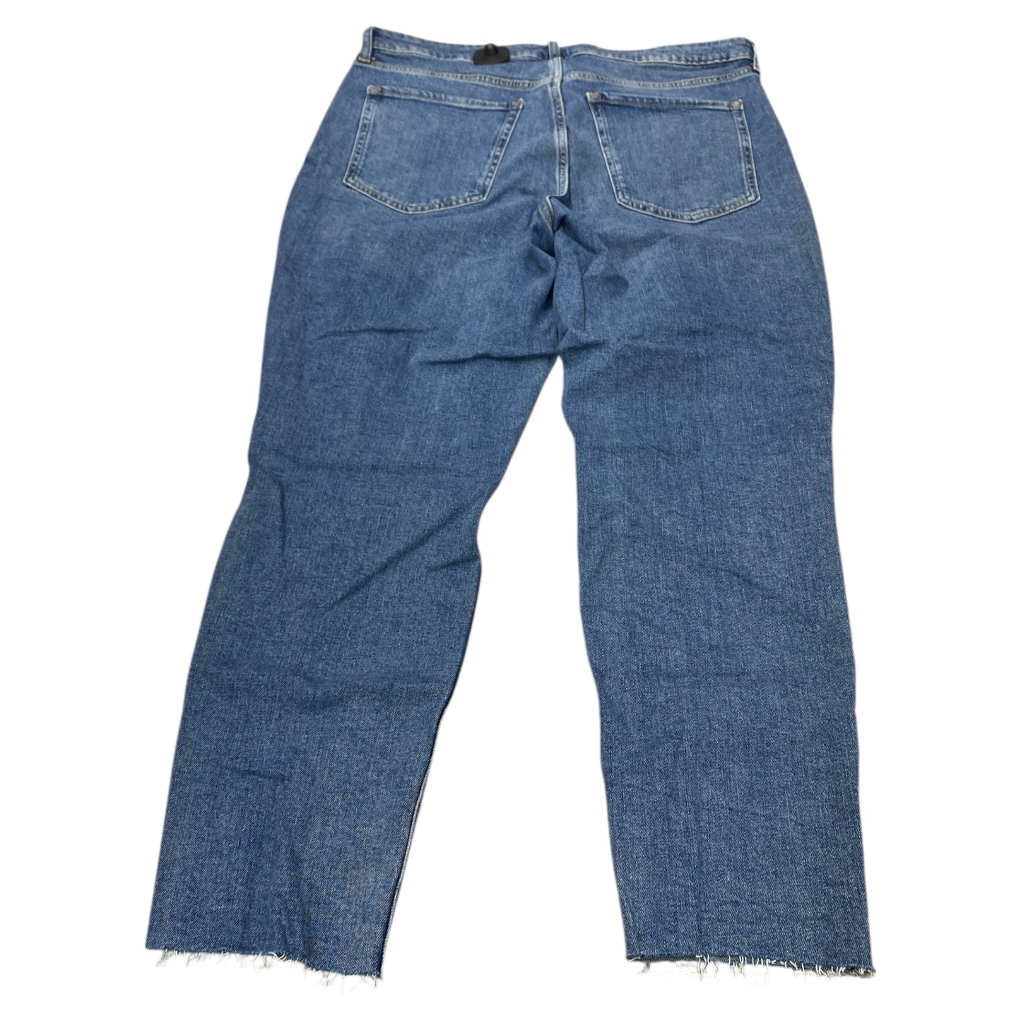 Jeans Straight By Old Navy In Blue Denim, Size:14