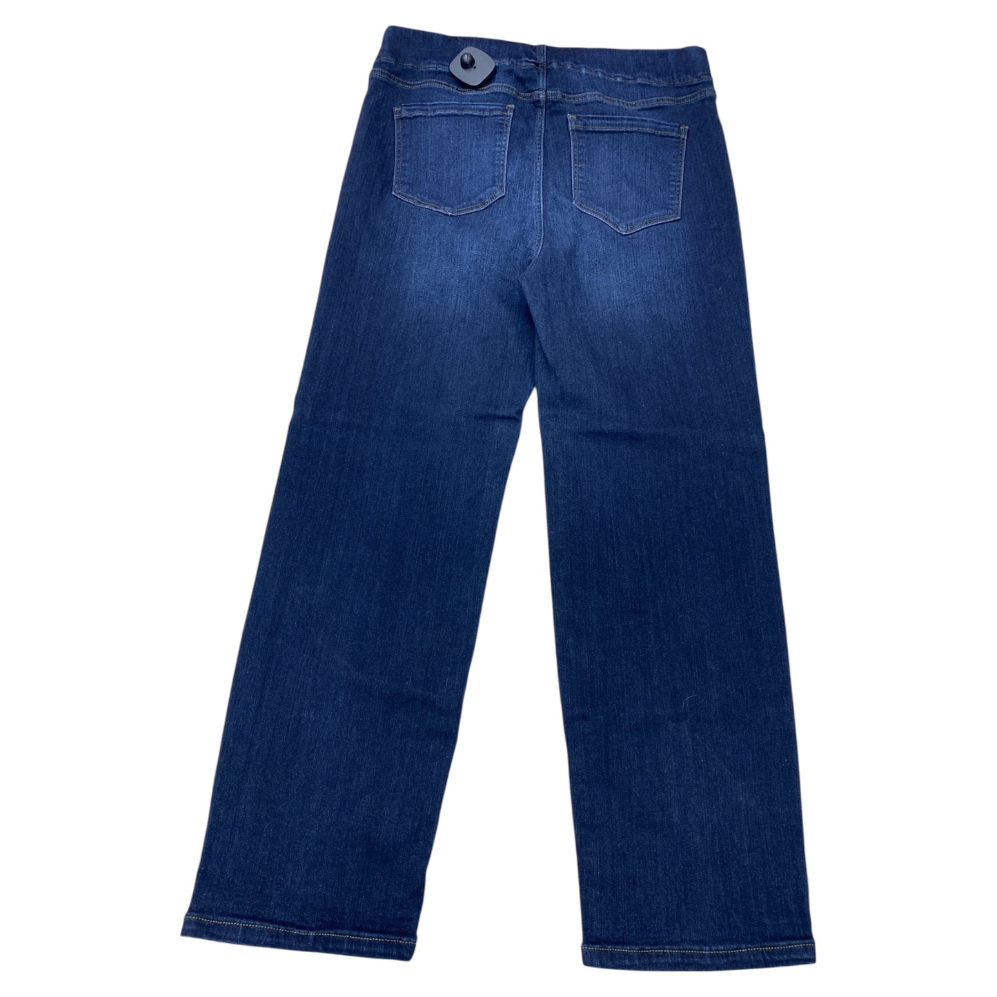 Jeans Cropped By Liverpool In Blue Denim, Size:10