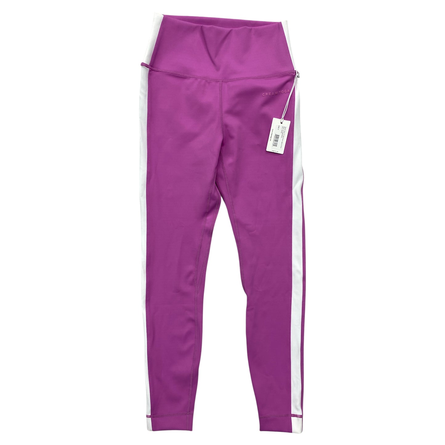 Athletic Leggings By Cmb In Pink & White, Size:S