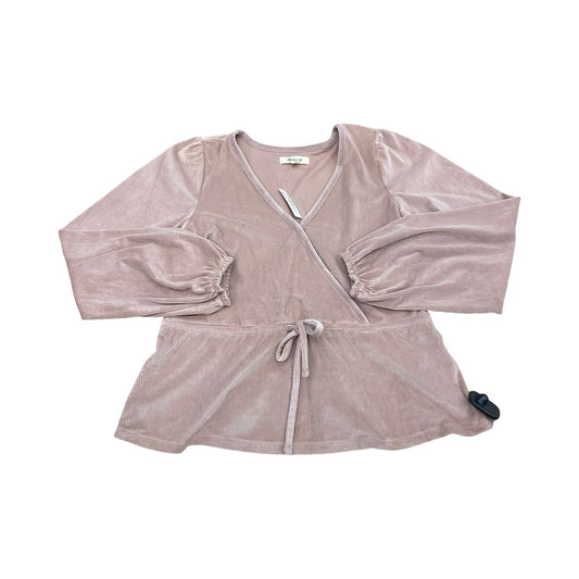 Top Ls By Madewell In Mauve, Size:S