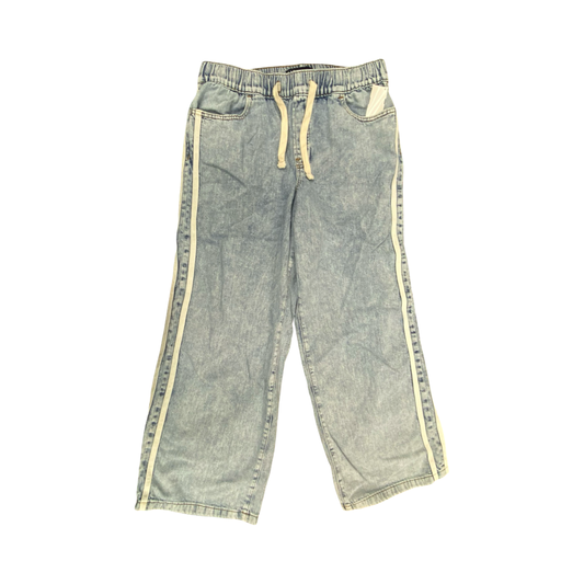 Jeans Wide Leg By Gap In Blue Denim, Size:M