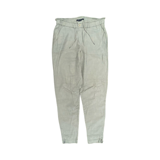 Pants Designer By Theory In Green & Tan, Size:Sp