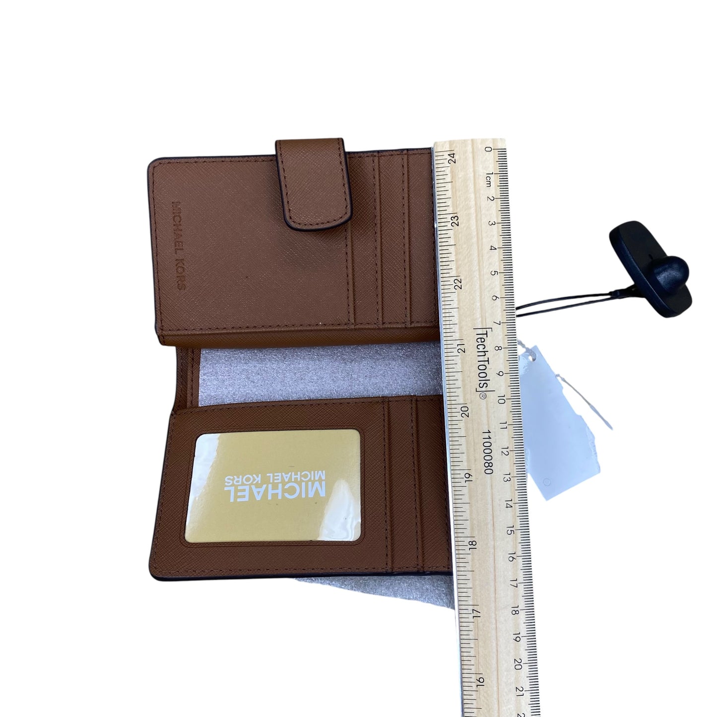 Wallet Designer By Michael Kors In Brown, Size:Medium