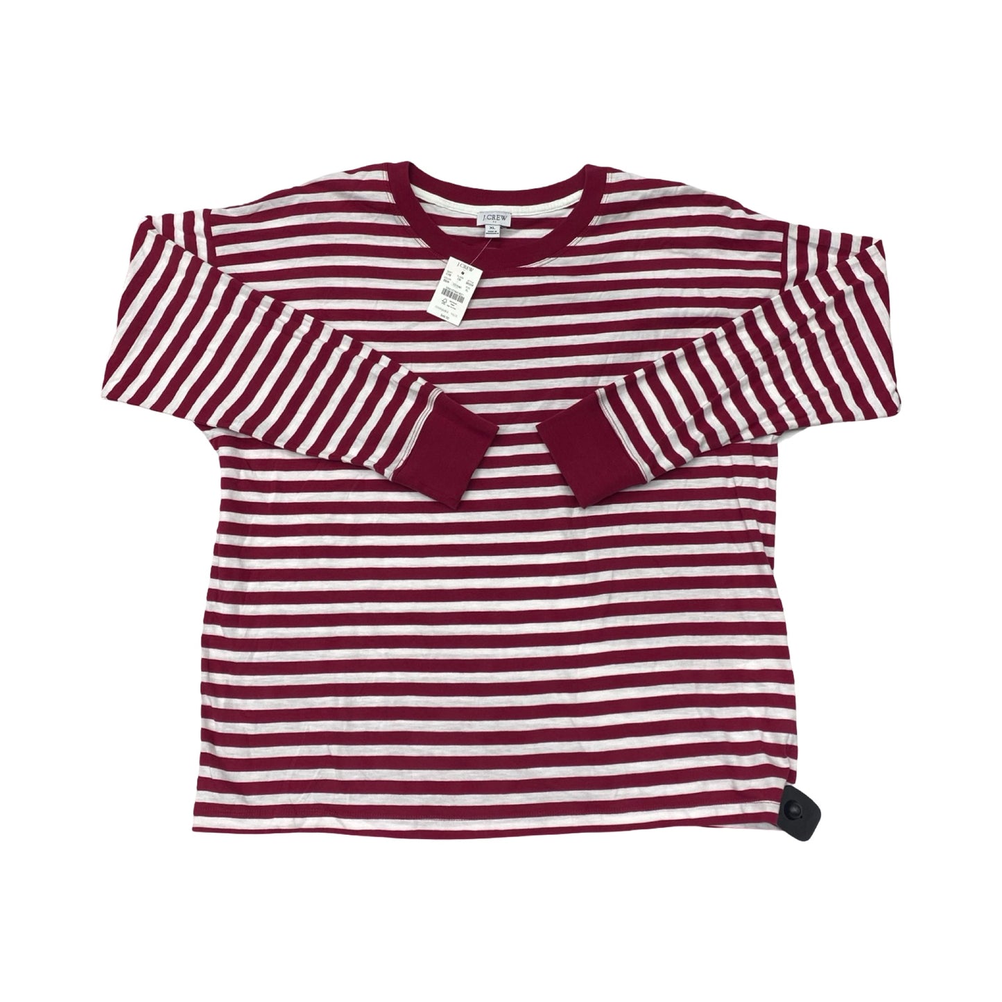 Top Ls By J. Crew In Striped Pattern, Size:Xl