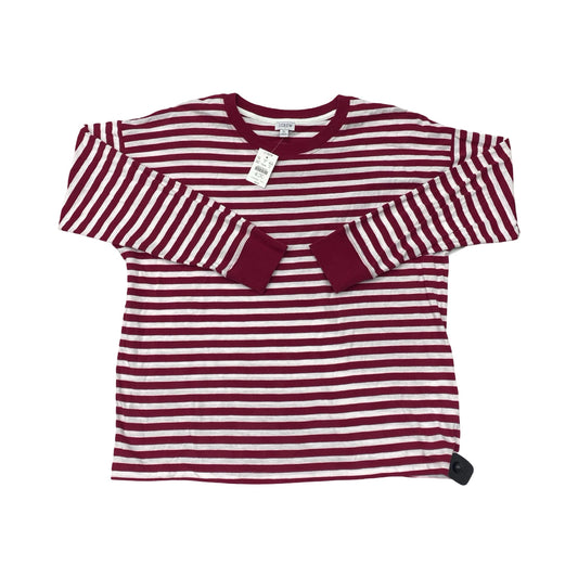 Top Ls By J. Crew In Striped Pattern, Size:Xl