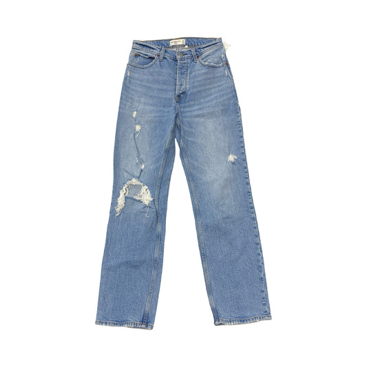 Jeans Boyfriend By Abercrombie And Fitch In Blue, Size:4