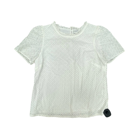 Top Ss By J. Crew In White, Size:S