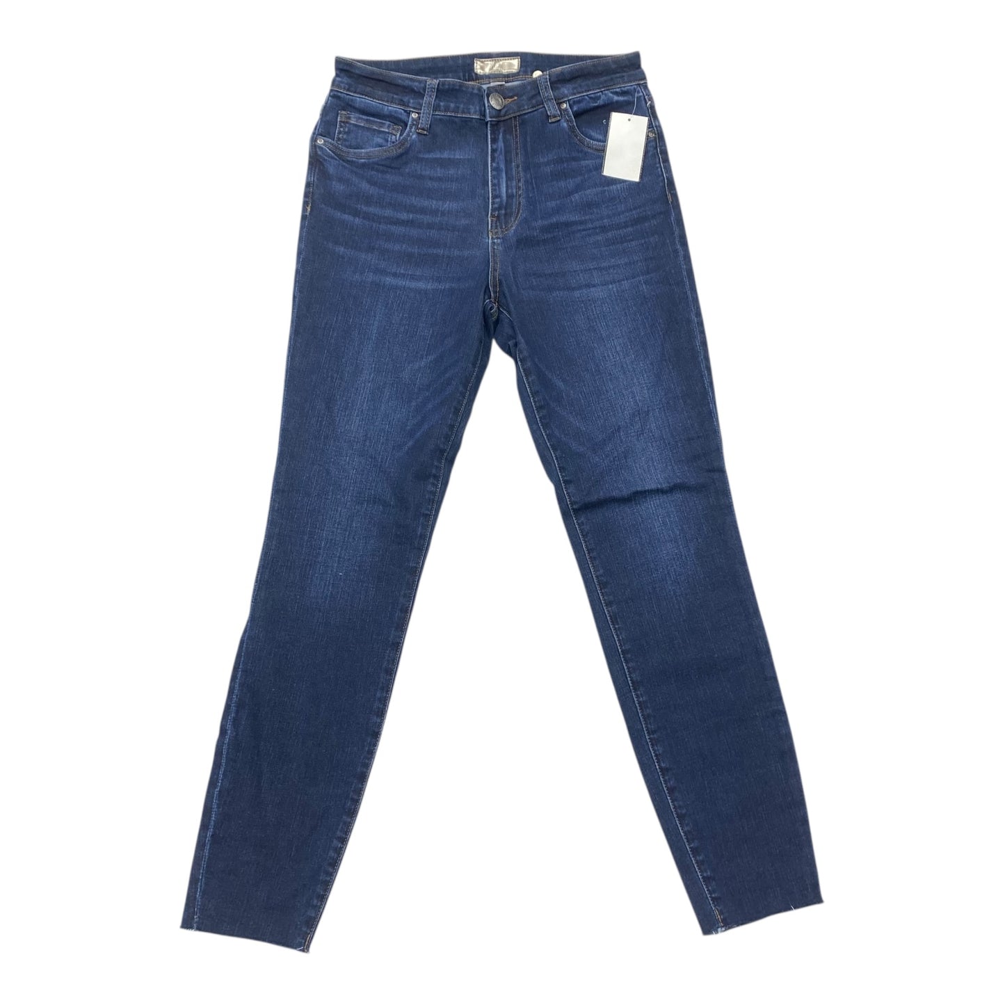 Jeans Skinny By Kut In Blue Denim, Size:4