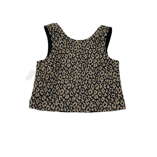Top Sleeveless By Maeve In Animal Print, Size:4