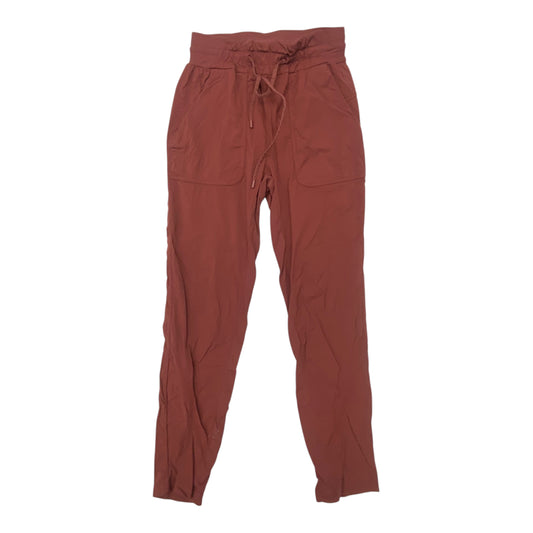 Athletic Pants By Lululemon In Maroon, Size:2