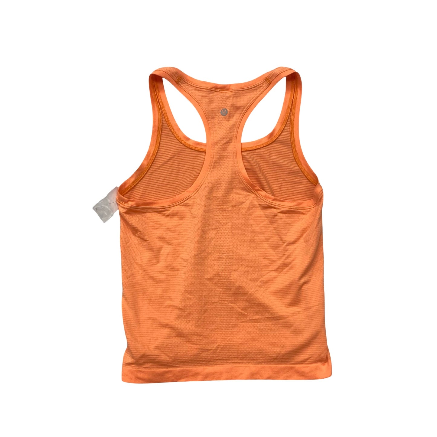 Athletic Tank Top By Lululemon In Orange, Size:6