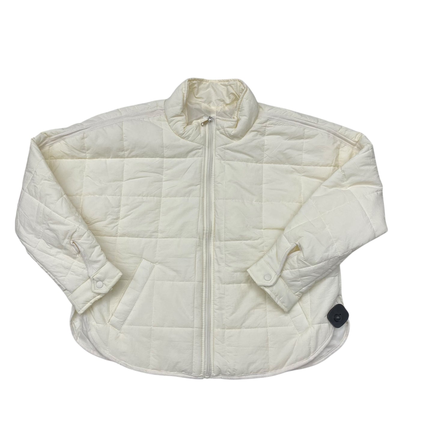 Jacket Puffer & Quilted By Cmc In Cream, Size:Xl