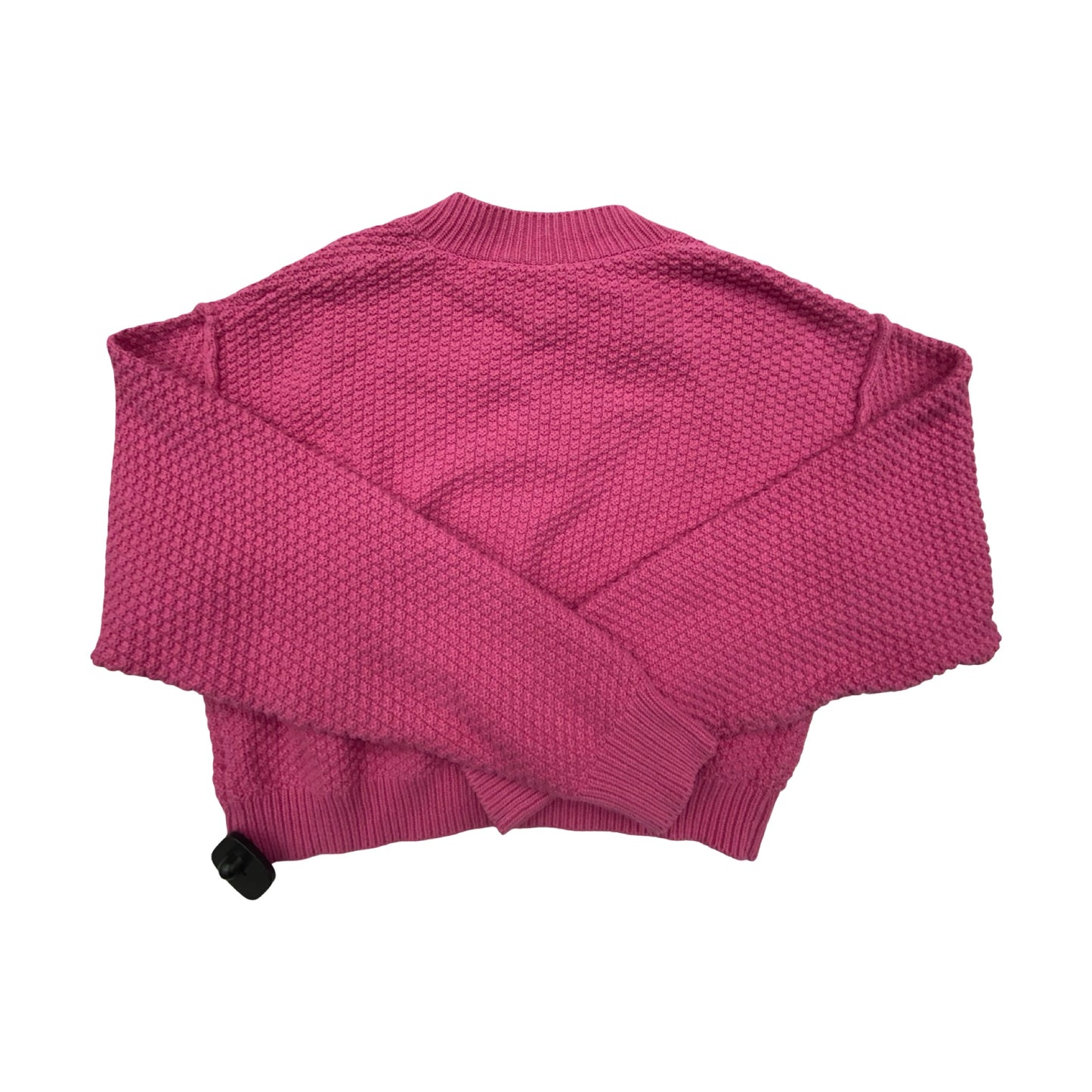 Sweater Cardigan By Free People In Pink, Size:M