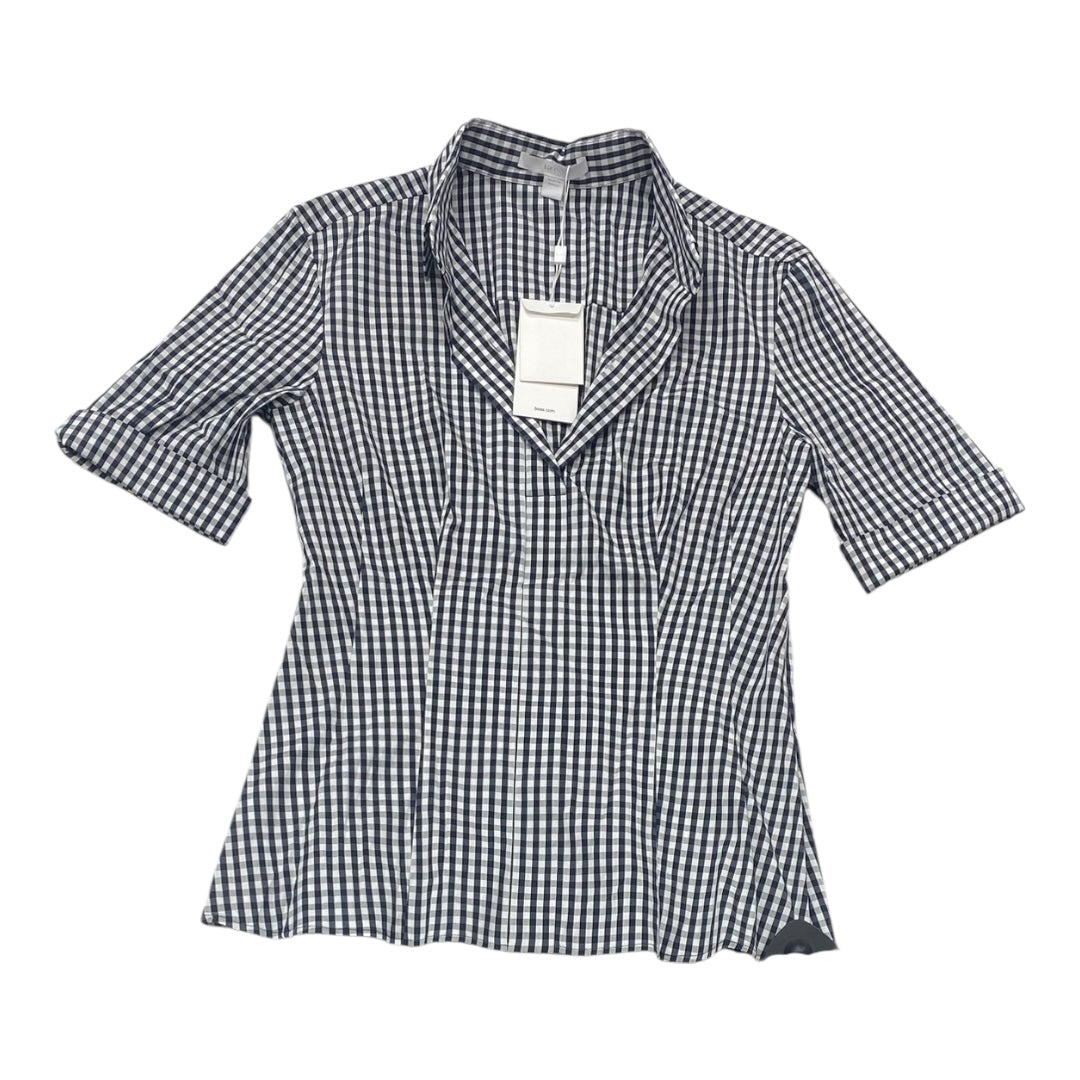 Top Ss By Hugo Boss In Black & White, Size:4