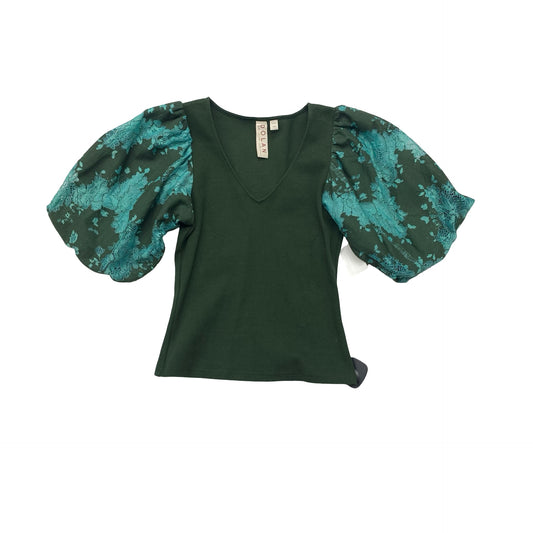 Top Ss By Dolan Left Coast In Blue & Green, Size:Xxs