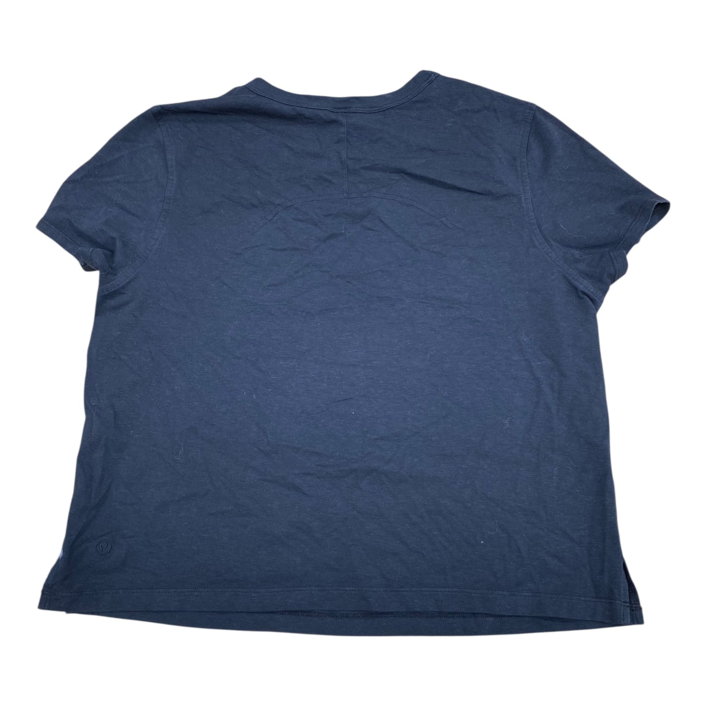 Athletic Top Ss By Lululemon In Black, Size:6