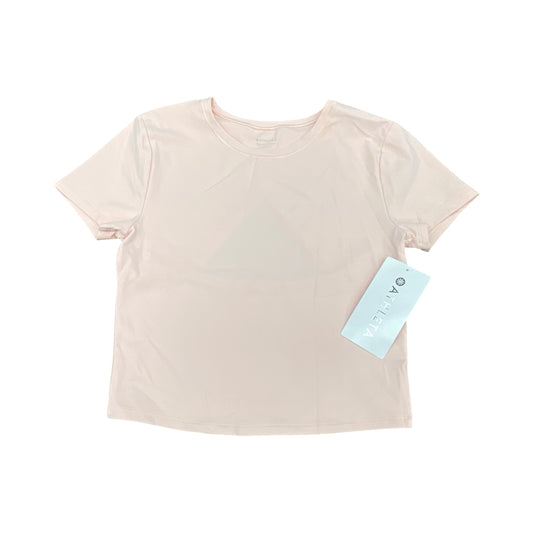 Athletic Top Ss By Athleta In Pink, Size:S