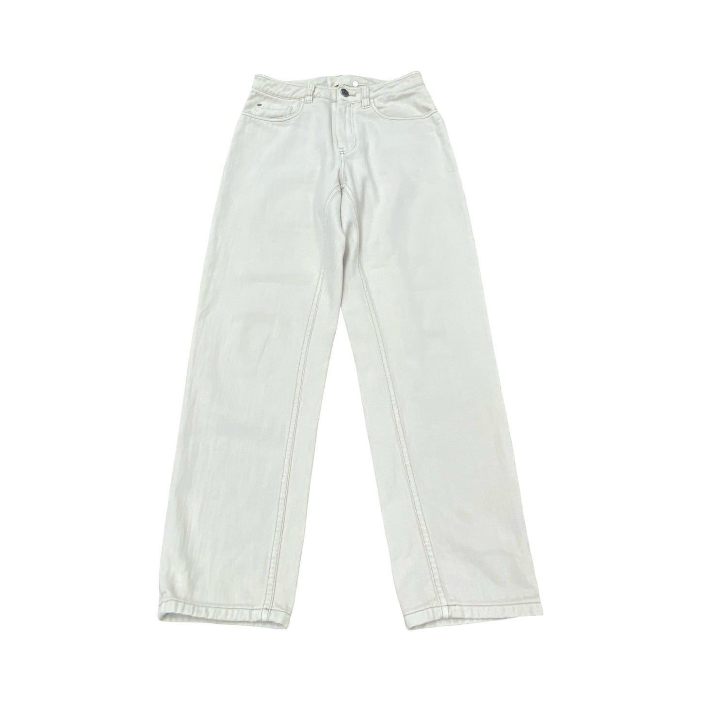 Jeans Designer By Brunello Cucinelli In Beige, Size:2