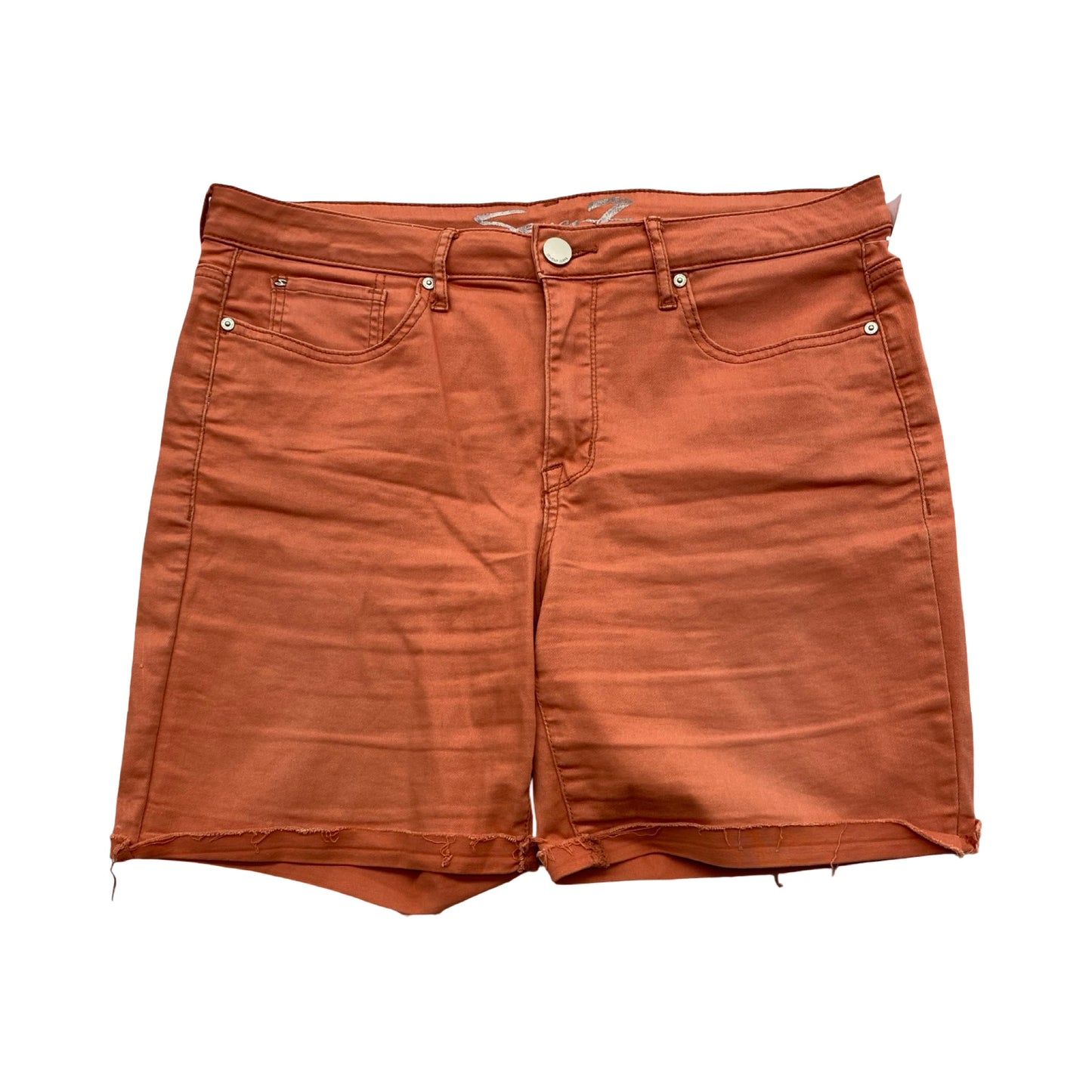 Shorts By Seven 7 In Orange, Size:14