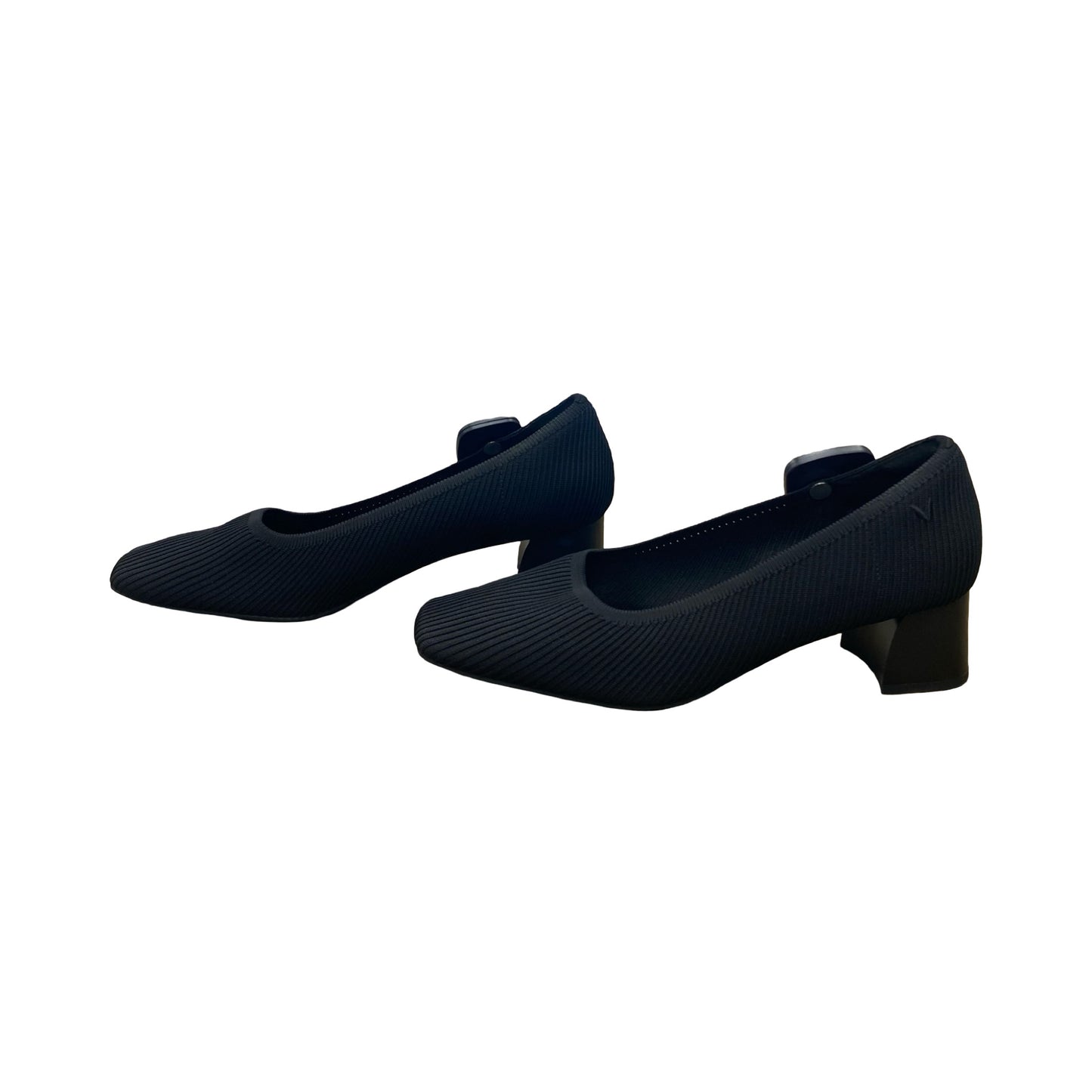 Shoes Heels Block By Vivaia In Black, Size:10.5