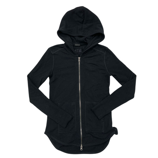 Sweatshirt Hoodie By Atm In Black, Size:Xs