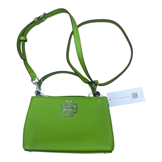 Handbag Designer By Tory Burch In Green, Size:Small