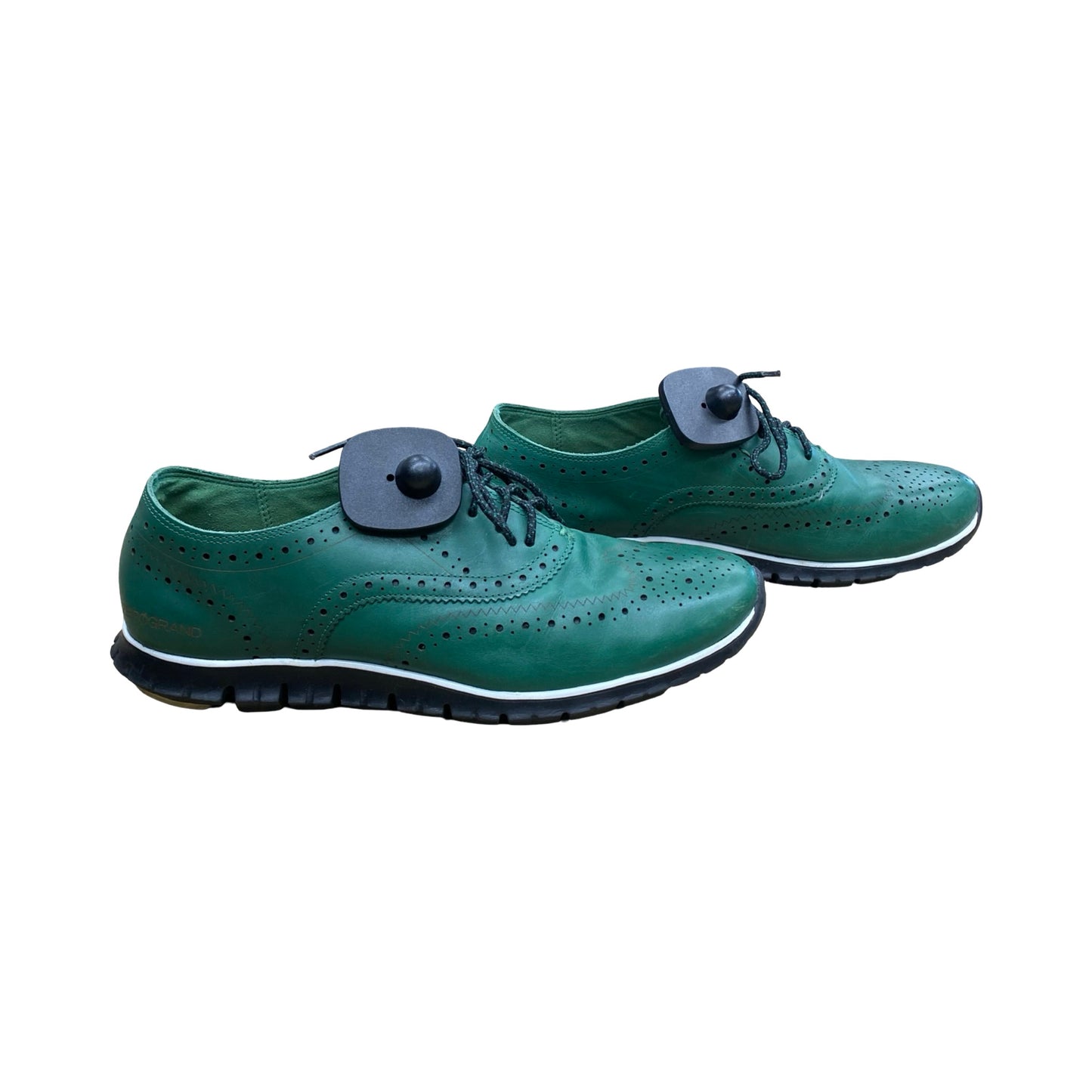 Shoes Flats By Cmc In Green, Size:8.5