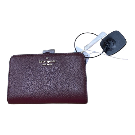 Wallet Designer By Kate Spade In Maroon, Size:Medium