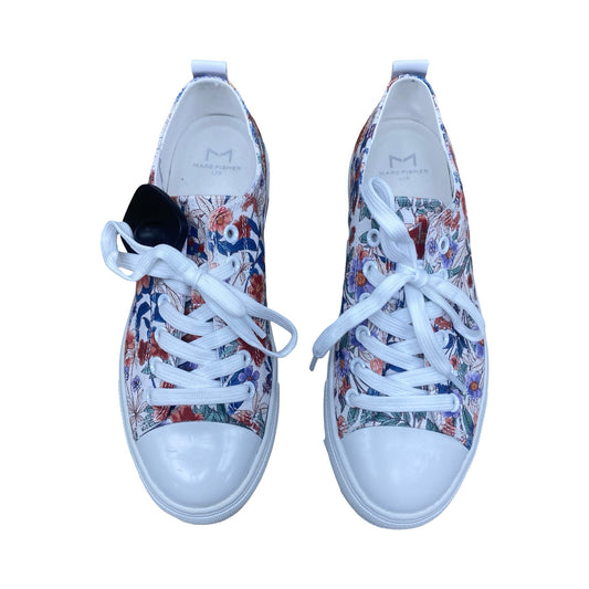 Shoes Sneakers By Marc Fisher In Floral Print, Size:7