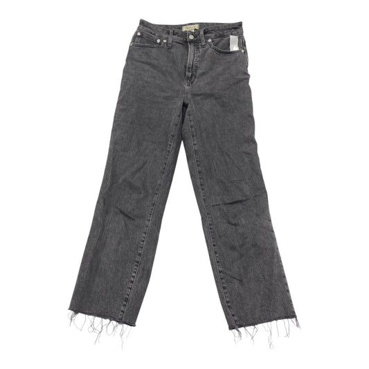 Jeans Straight By Madewell In Grey Denim, Size:6