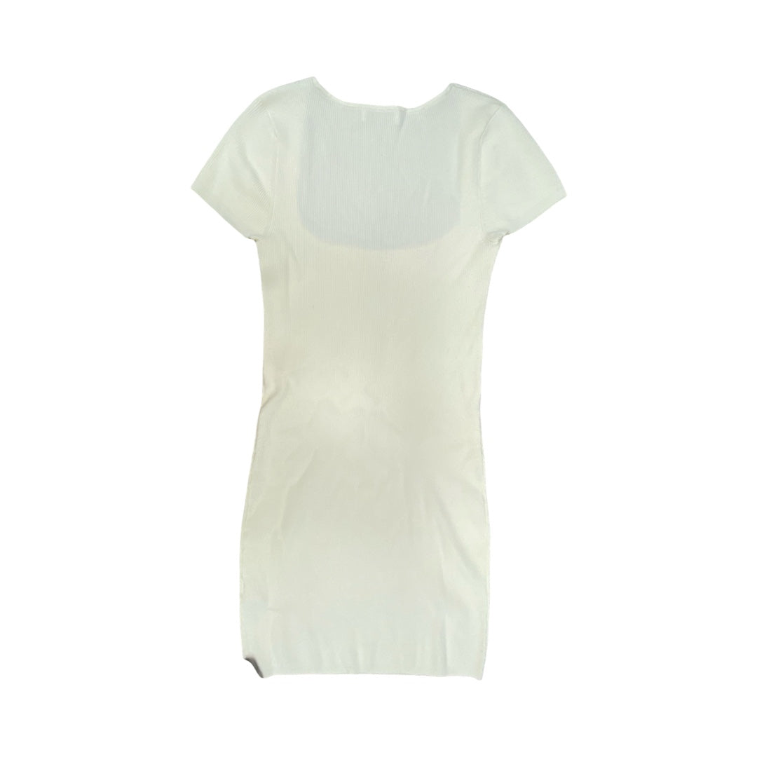 Dress Casual Short By Babaton In Cream, Size:M