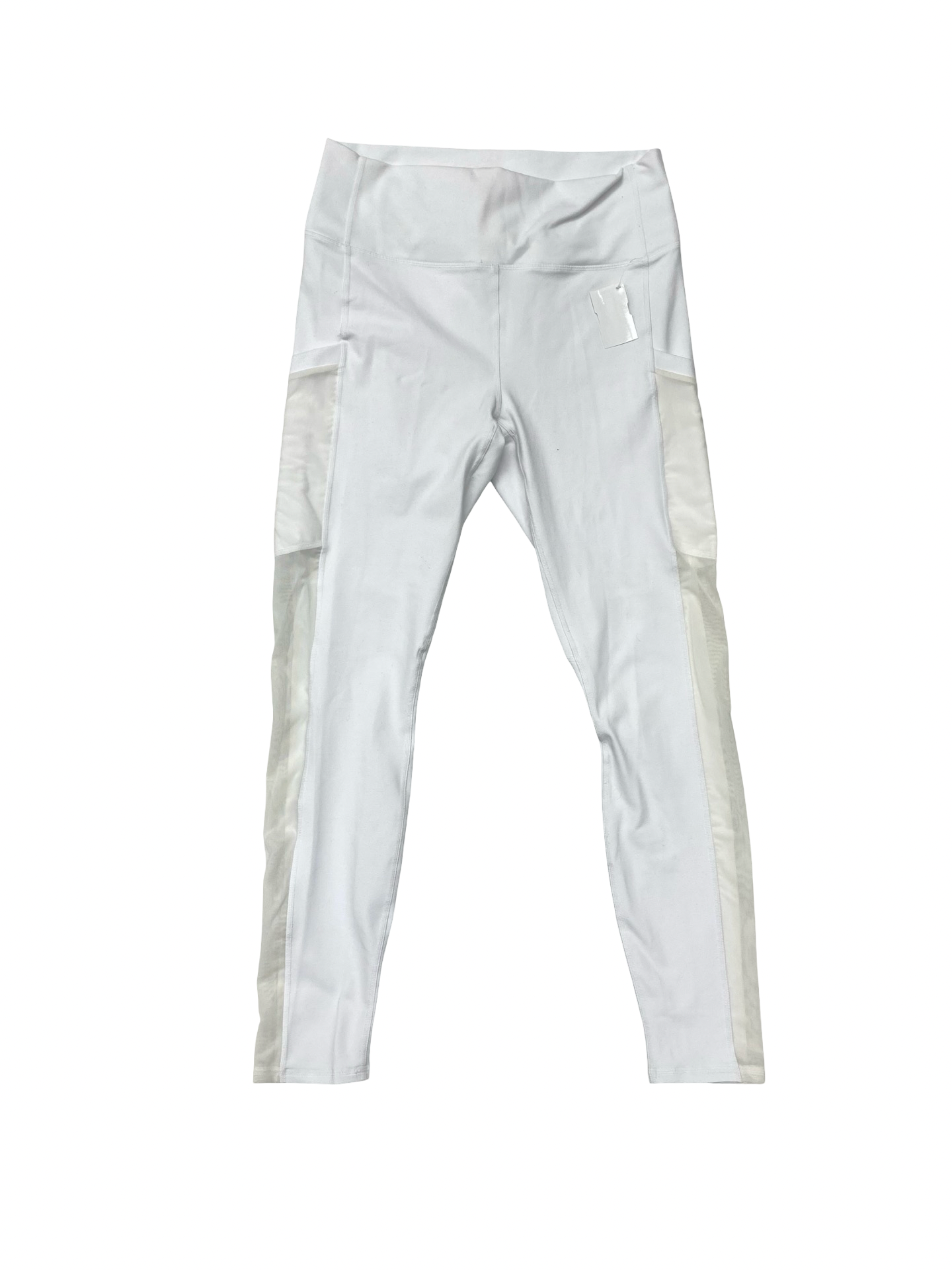 Athletic Leggings By Fabletics In White, Size:L