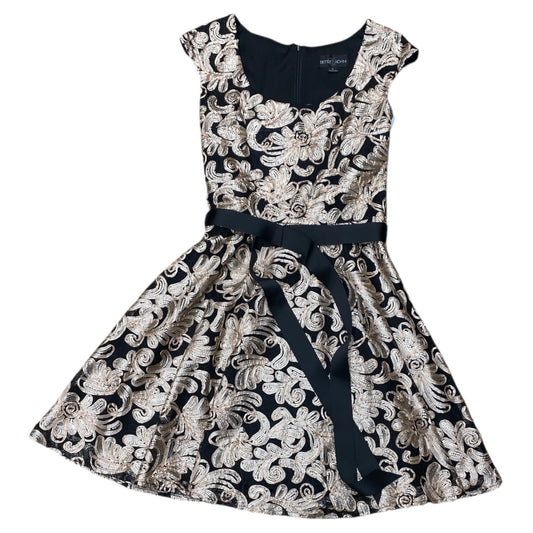 Dress Party Short By Cmb In Black & Pink, Size:6