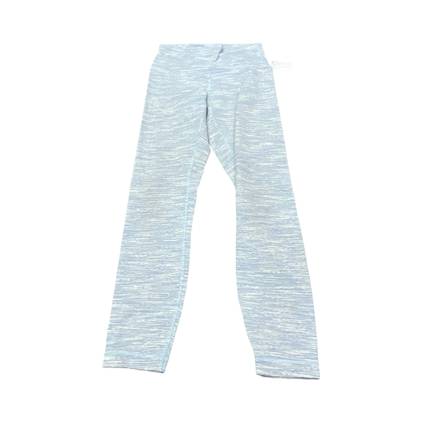 Athletic Leggings By Lululemon In Striped Pattern, Size:6