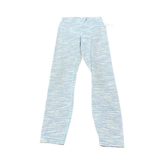 Athletic Leggings By Lululemon In Striped Pattern, Size:6