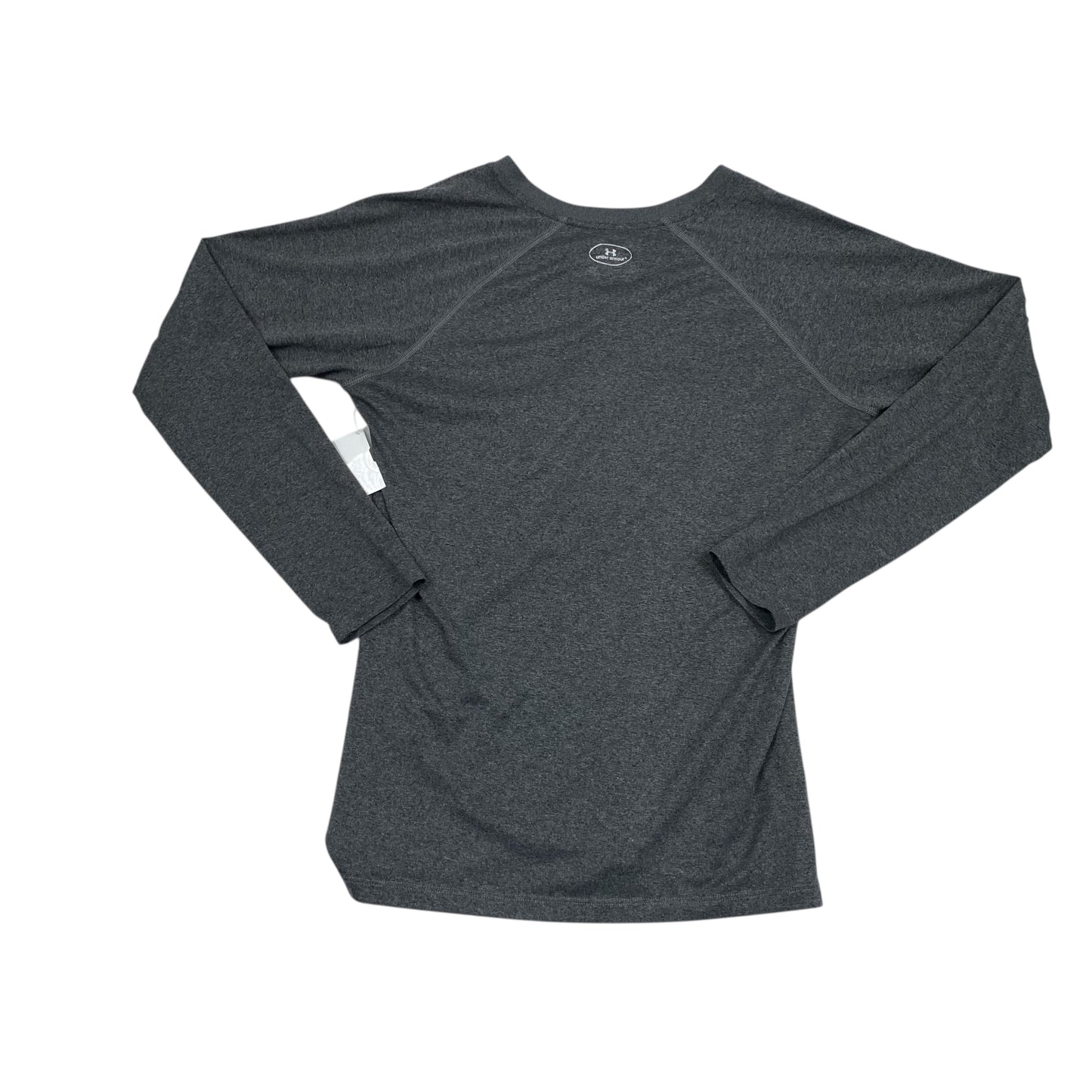 Athletic Top Ls Collar By Under Armour In Grey, Size:S