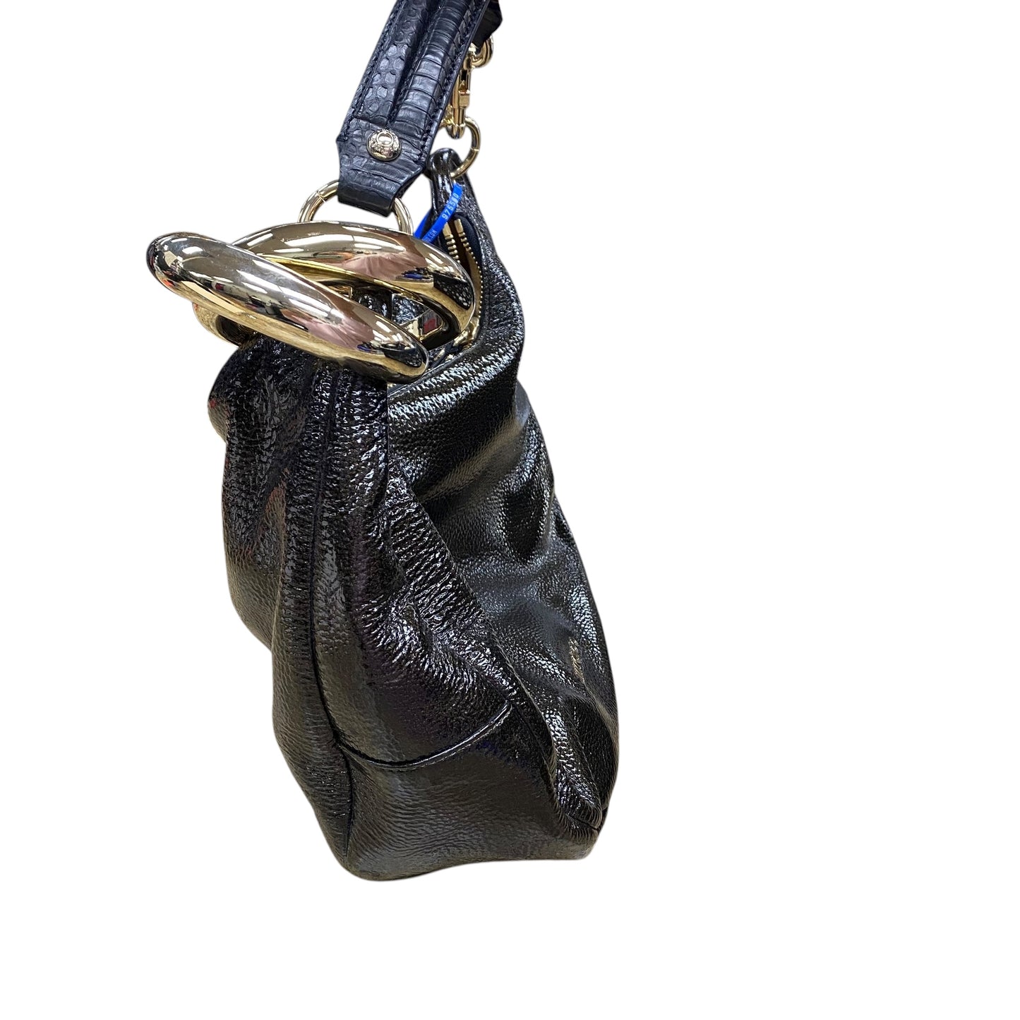 Handbag Luxury Designer By Jimmy Choo In Black, Size:Small