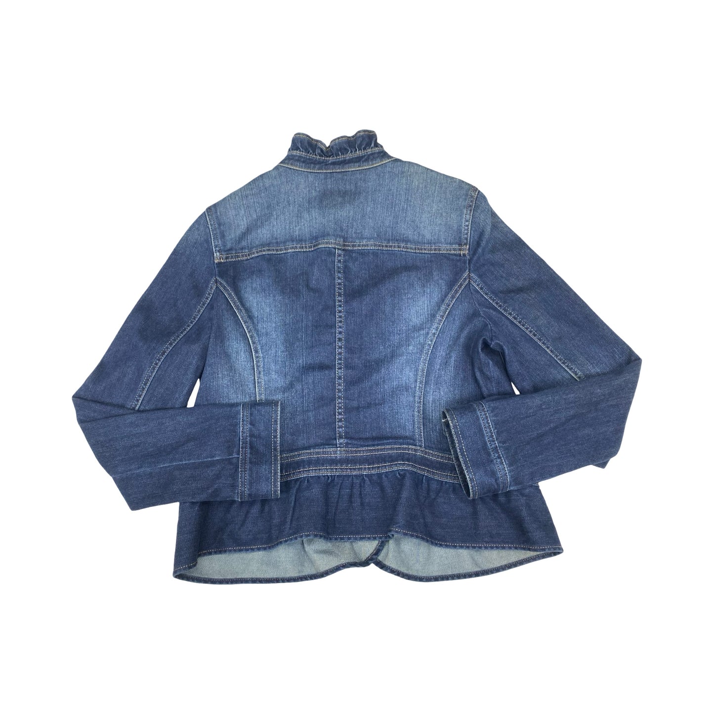 Jacket Denim By White House Black Market In Blue, Size:14