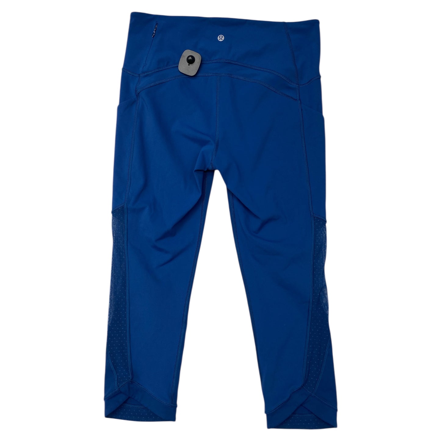 Athletic Capris By Lululemon In Blue, Size:10