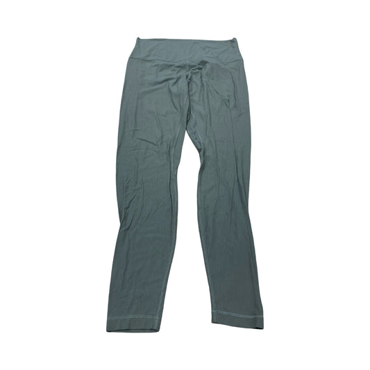 Athletic Leggings By Lululemon In Green, Size:10